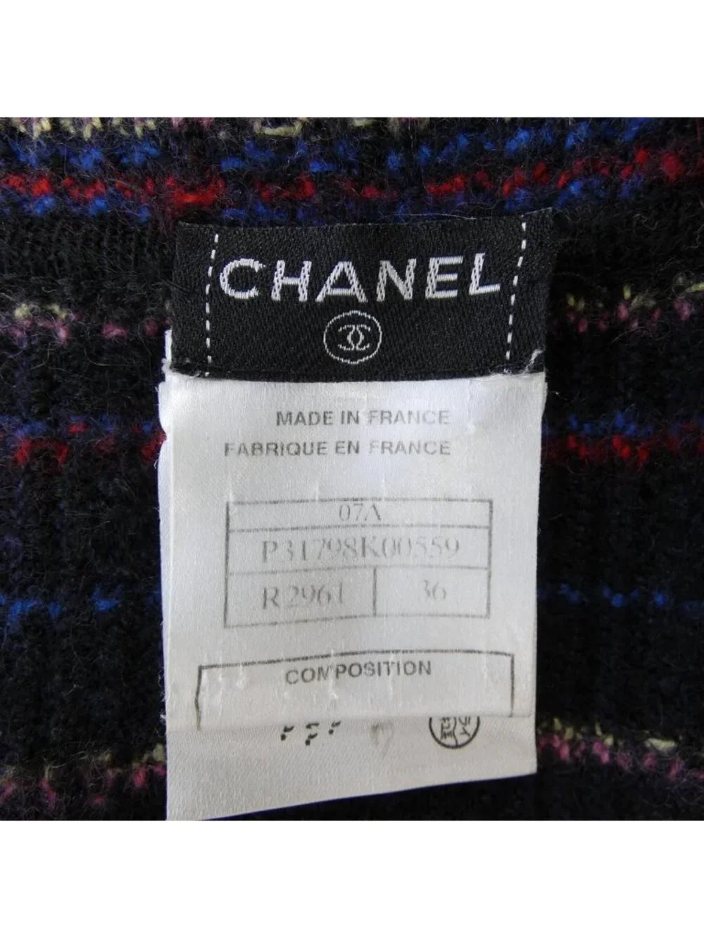 Chanel 07A Dress Black
